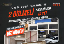 Gaziantep Şehitkamil İbrahimli’de Kiralık Sıfır Dükkan!