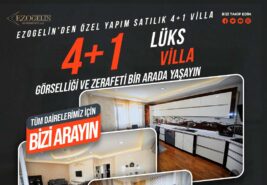 Gaziantep Şehitkamil İbrahimli’de Merkezi Konumda Özel Yapım Lüks Villa!