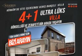 Ezogelin’den Körkün’de Site İçerisinde Geniş Bahçeli 4+1 Lüks Villa