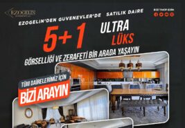 Güvenevler’de Orman Manzaralı Ultra Lüks 5+1 Satılık Daire