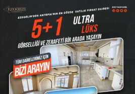 Ezogelin’den Antepia Sitesinde Lüks 5+1 Satılık Daire Fırsatı!